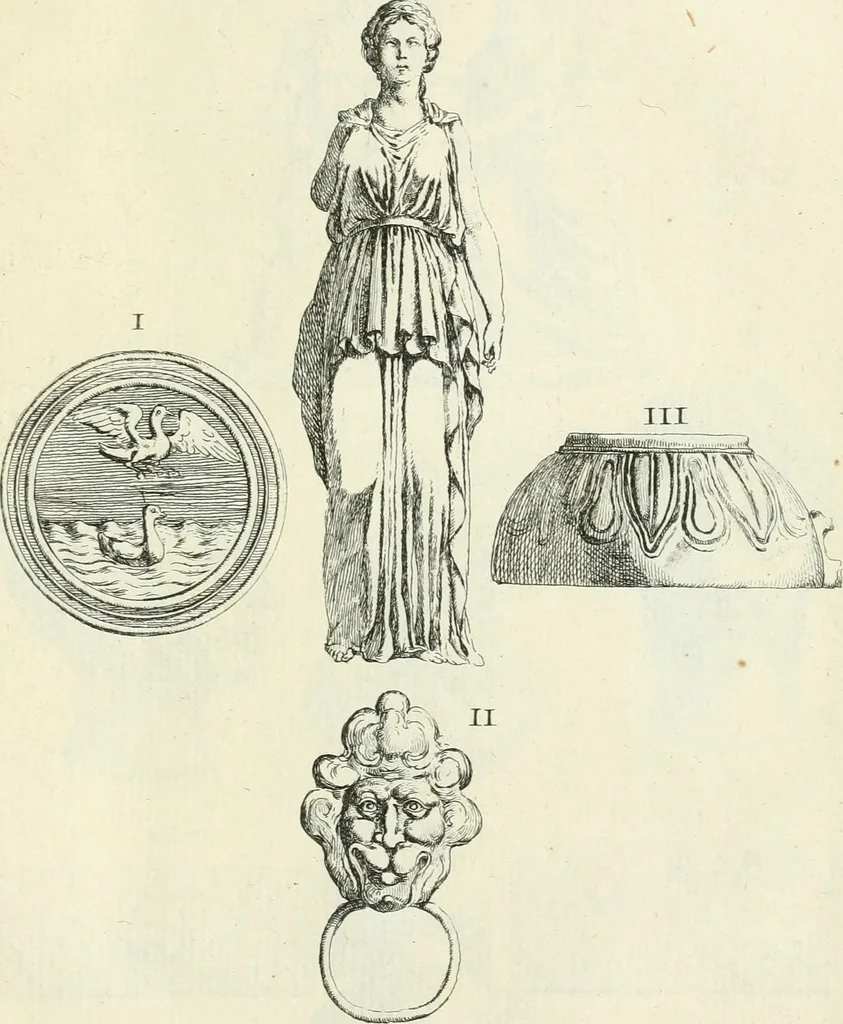 An illustration from Recueil d'antiquités egyptiennes, etrusques, grecques et romaines, 1756, leaf 526