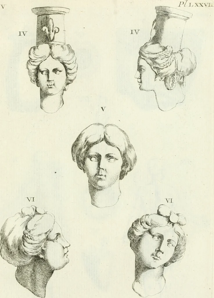 An illustration from Recueil d'antiquités egyptiennes, etrusques, grecques et romaines, 1756, leaf 532