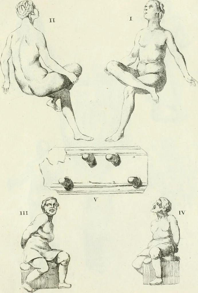 An illustration from Recueil d'antiquités egyptiennes, etrusques, grecques et romaines, 1756, leaf 540