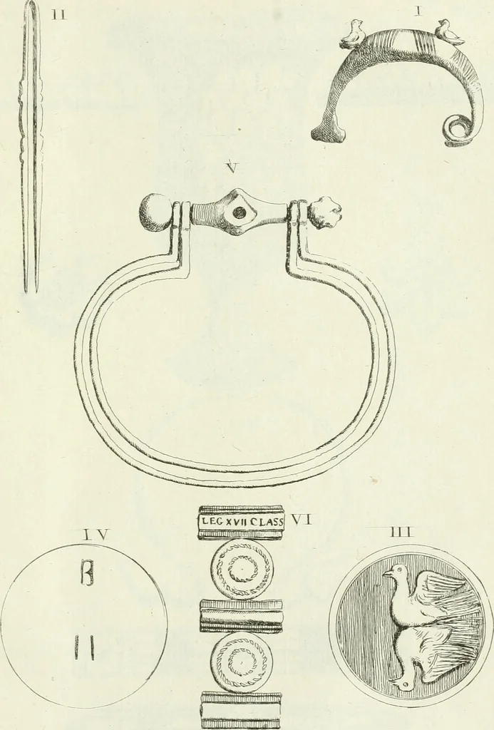 An illustration from Recueil d'antiquités egyptiennes, etrusques, grecques et romaines, 1756, leaf 562