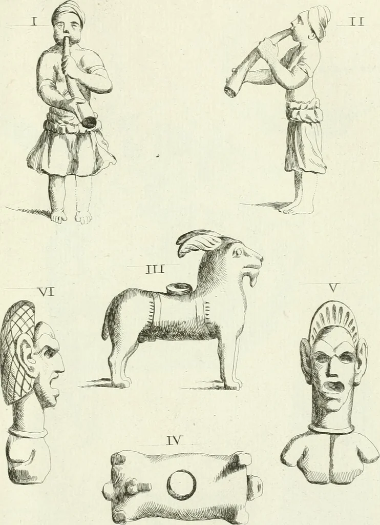 An illustration from Recueil d'antiquités egyptiennes, etrusques, grecques et romaines, 1756, leaf 572
