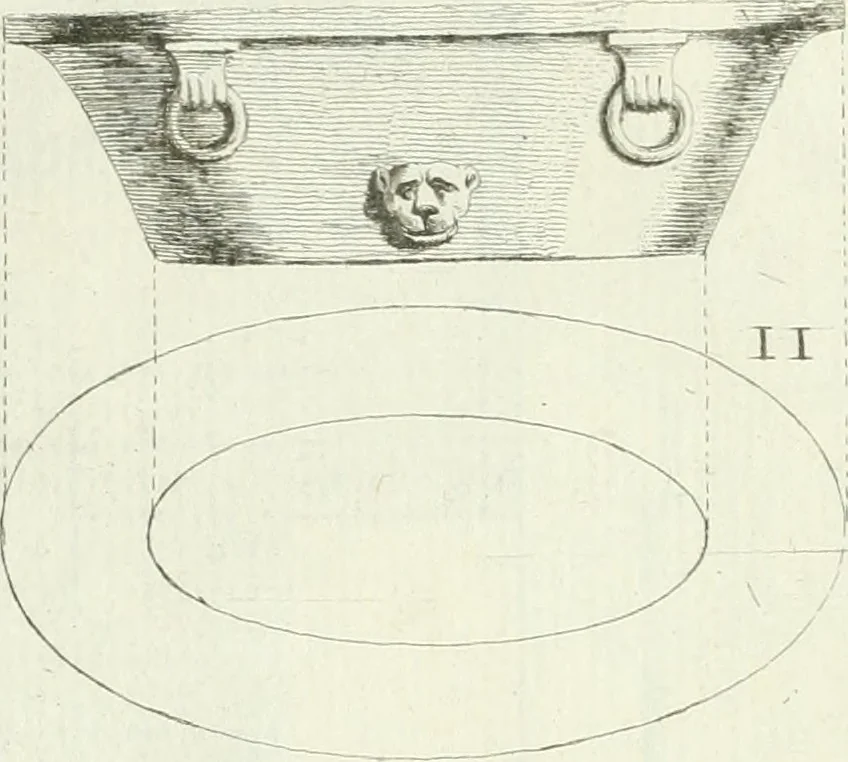 An illustration from Recueil d'antiquités egyptiennes, etrusques, grecques et romaines, 1756, leaf 612