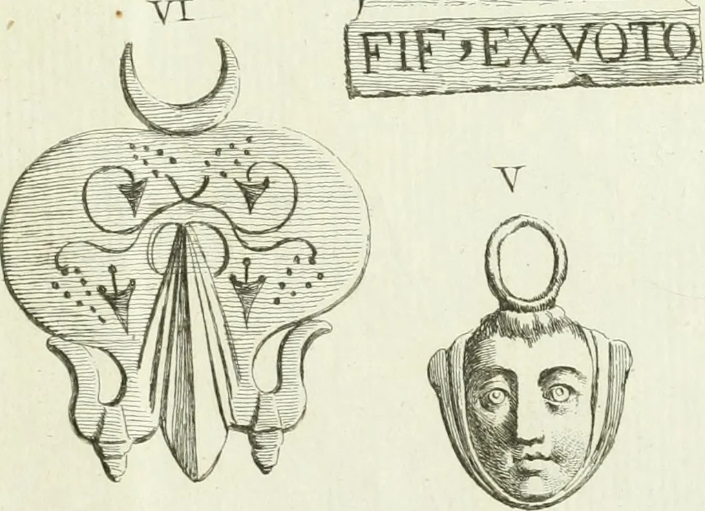 An illustration from Recueil d'antiquités egyptiennes, etrusques, grecques et romaines, 1756, leaf 618