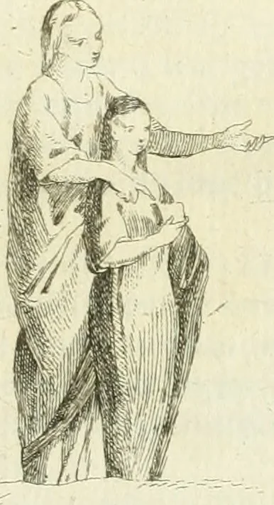 An illustration from Recueil d'antiquités egyptiennes, etrusques, grecques et romaines, 1756, leaf 250