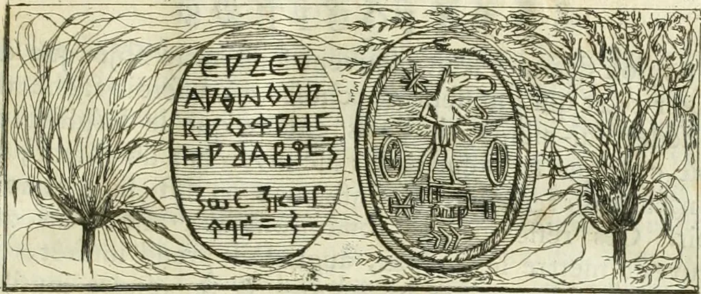 An illustration from Recueil d'antiquités egyptiennes, etrusques, grecques et romaines, 1756, leaf 26