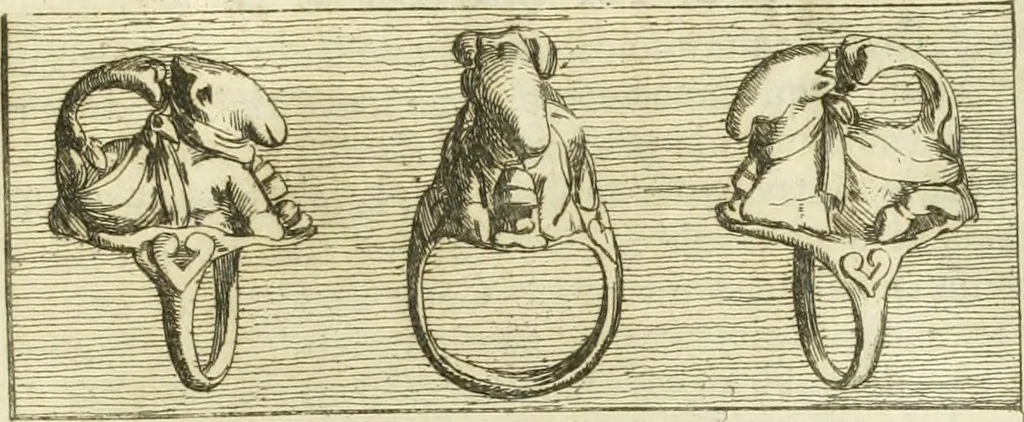 An illustration from Recueil d'antiquités egyptiennes, etrusques, grecques et romaines, 1756, leaf 354
