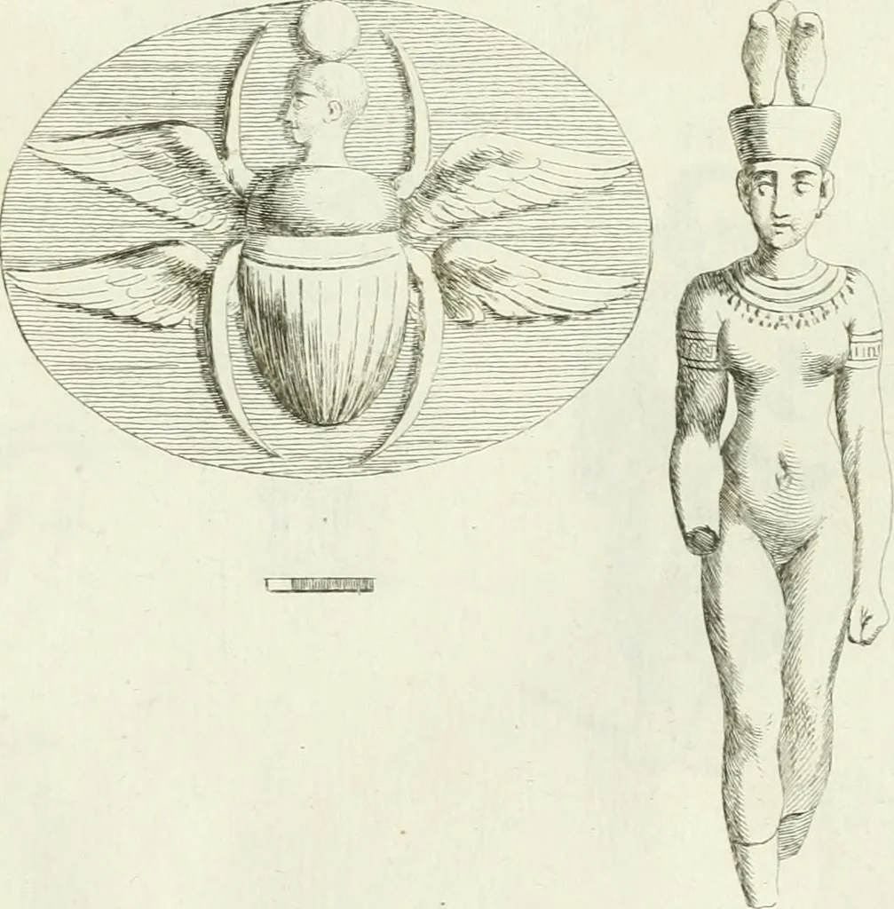 An illustration from Recueil d'antiquités egyptiennes, etrusques, grecques et romaines, 1756, leaf 458