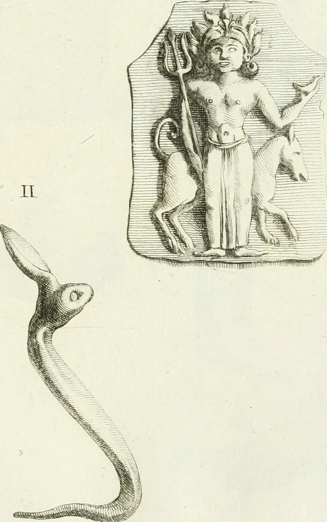 An illustration from Recueil d'antiquités egyptiennes, etrusques, grecques et romaines, 1756, leaf 462