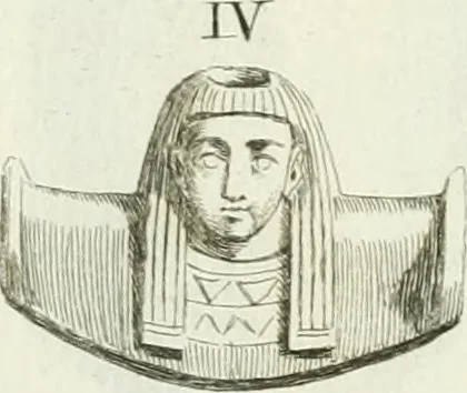 An illustration from Recueil d'antiquités egyptiennes, etrusques, grecques et romaines, 1756, leaf 464