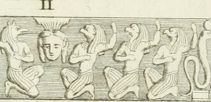 An illustration from Recueil d'antiquités egyptiennes, etrusques, grecques et romaines, 1756, leaf 472