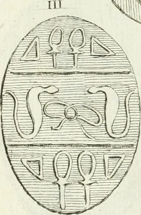 An illustration from Recueil d'antiquités egyptiennes, etrusques, grecques et romaines, 1756, leaf 480