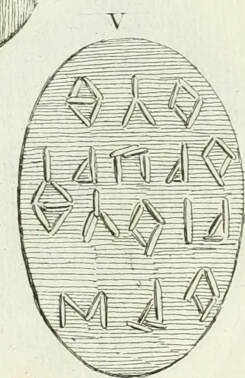 An illustration from Recueil d'antiquités egyptiennes, etrusques, grecques et romaines, 1756, leaf 480