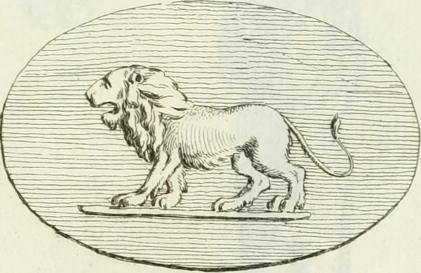 An illustration from Recueil d'antiquités egyptiennes, etrusques, grecques et romaines, 1756, leaf 486