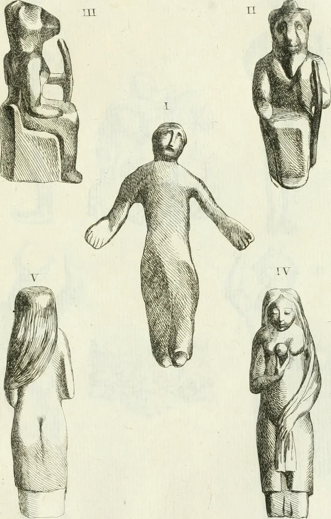 An illustration from Recueil d'antiquités egyptiennes, etrusques, grecques et romaines, 1756, leaf 488