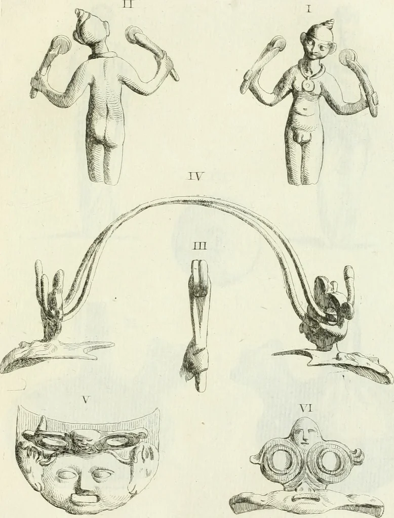 An illustration from Recueil d'antiquités egyptiennes, etrusques, grecques et romaines, 1756, leaf 502