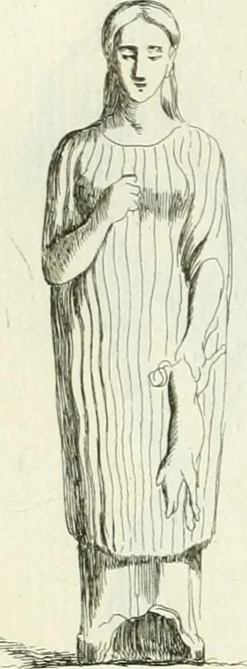 An illustration from Recueil d'antiquités egyptiennes, etrusques, grecques et romaines, 1756, leaf 516