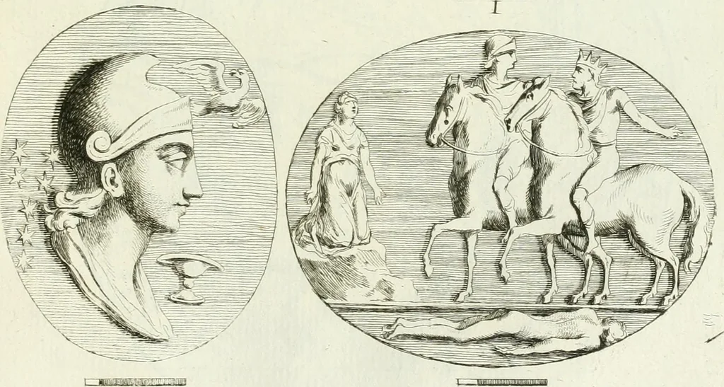 An illustration from Recueil d'antiquités egyptiennes, etrusques, grecques et romaines, 1756, leaf 530