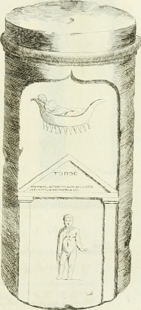 An illustration from Recueil d'antiquités egyptiennes, etrusques, grecques et romaines, 1756, leaf 560