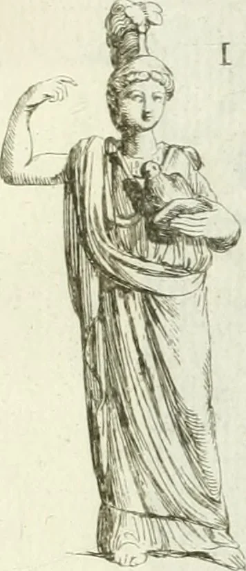 An illustration from Recueil d'antiquités egyptiennes, etrusques, grecques et romaines, 1756, leaf 586