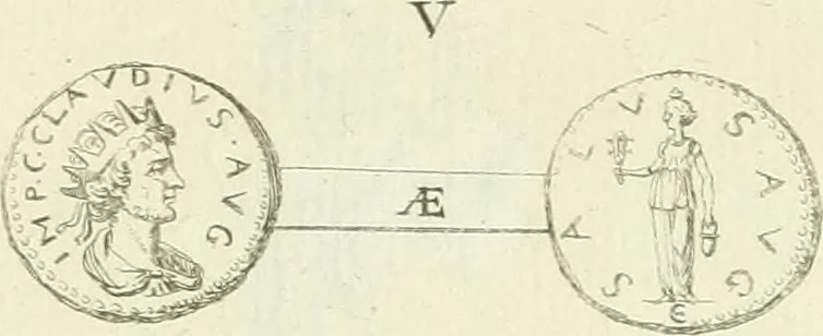 An illustration from Recueil d'antiquités egyptiennes, etrusques, grecques et romaines, 1756, leaf 590