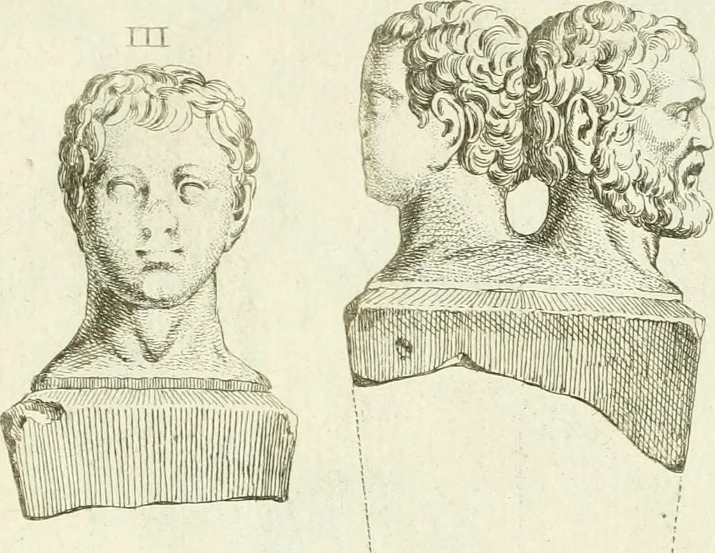 An illustration from Recueil d'antiquités egyptiennes, etrusques, grecques et romaines, 1756, leaf 598