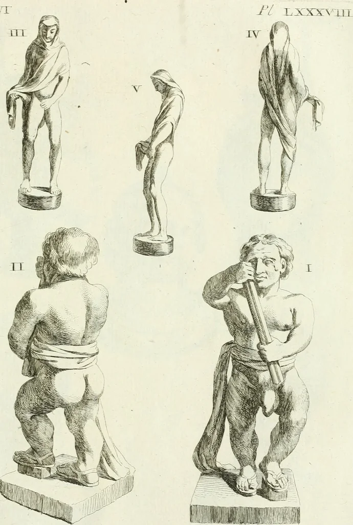 An illustration from Recueil d'antiquités egyptiennes, etrusques, grecques et romaines, 1756, leaf 618
