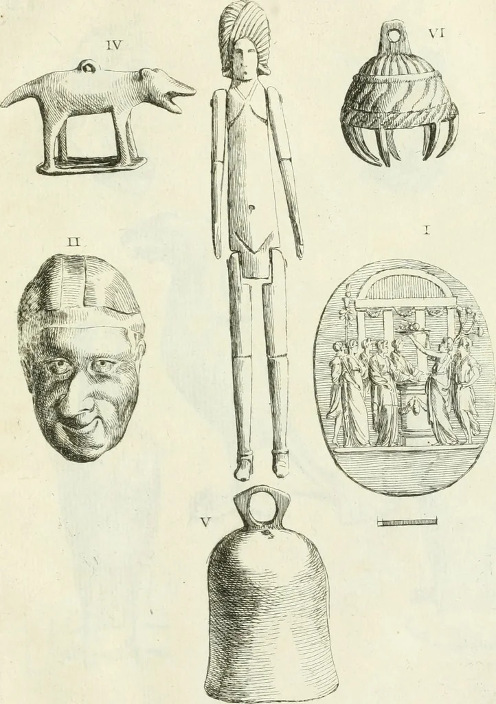 An illustration from Recueil d'antiquités egyptiennes, etrusques, grecques et romaines, 1756, leaf 622
