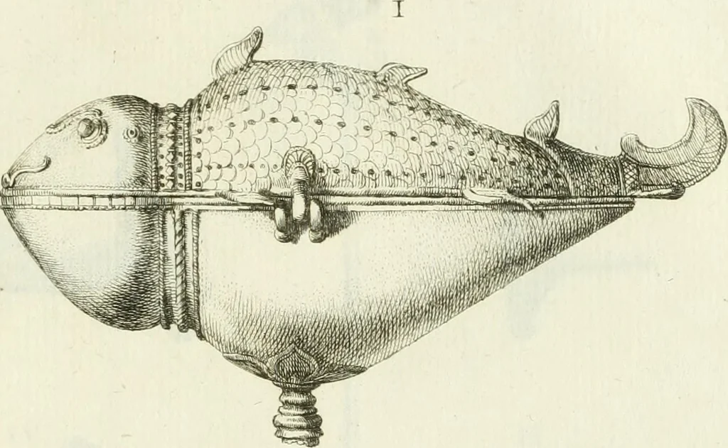 An illustration from Recueil d'antiquités egyptiennes, etrusques, grecques et romaines, 1756, leaf 630
