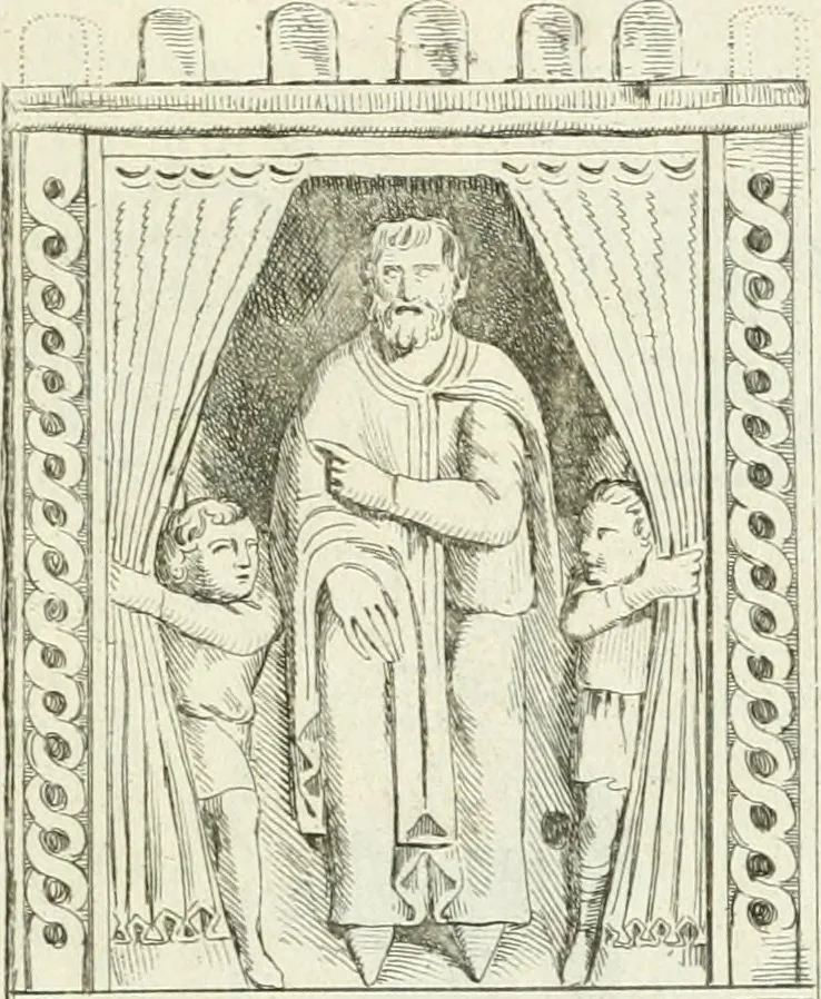 An illustration from Recueil d'antiquités egyptiennes, etrusques, grecques et romaines, 1756, leaf 648
