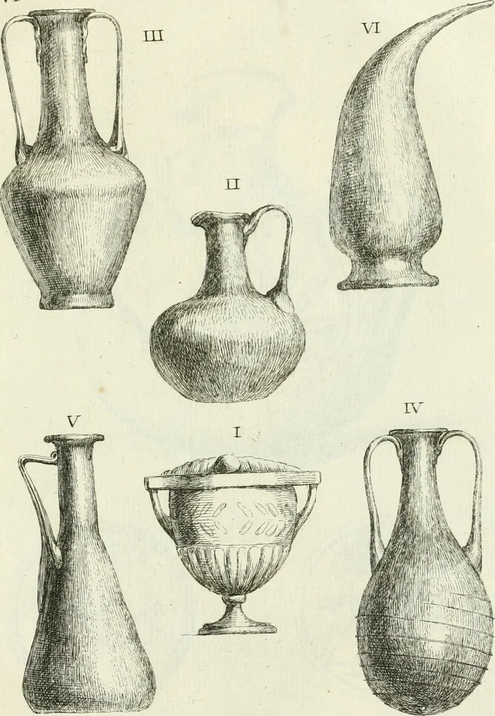An illustration from Recueil d'antiquités egyptiennes, etrusques, grecques et romaines, 1756, leaf 654