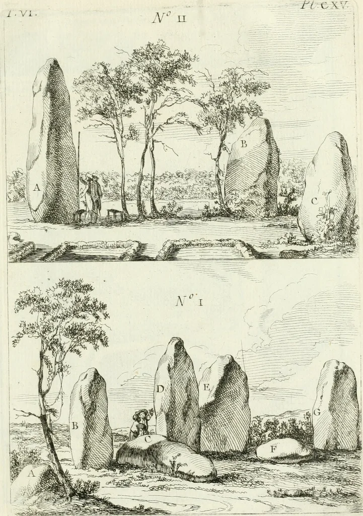 An illustration from Recueil d'antiquités egyptiennes, etrusques, grecques et romaines, 1756, leaf 672