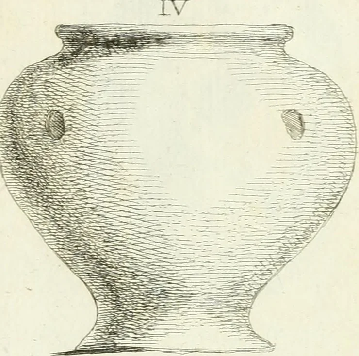An illustration from Recueil d'antiquités egyptiennes, etrusques, grecques et romaines, 1756, leaf 698