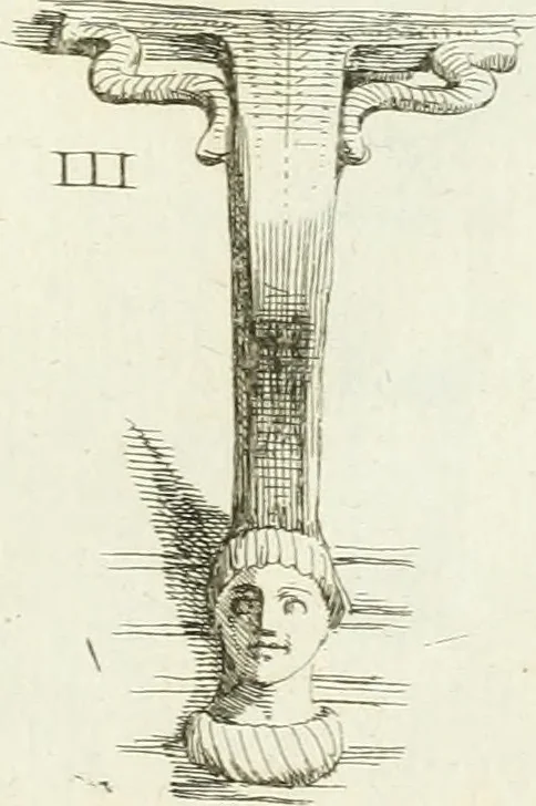 An illustration from Recueil d'antiquités egyptiennes, etrusques, grecques et romaines, 1756, leaf 698