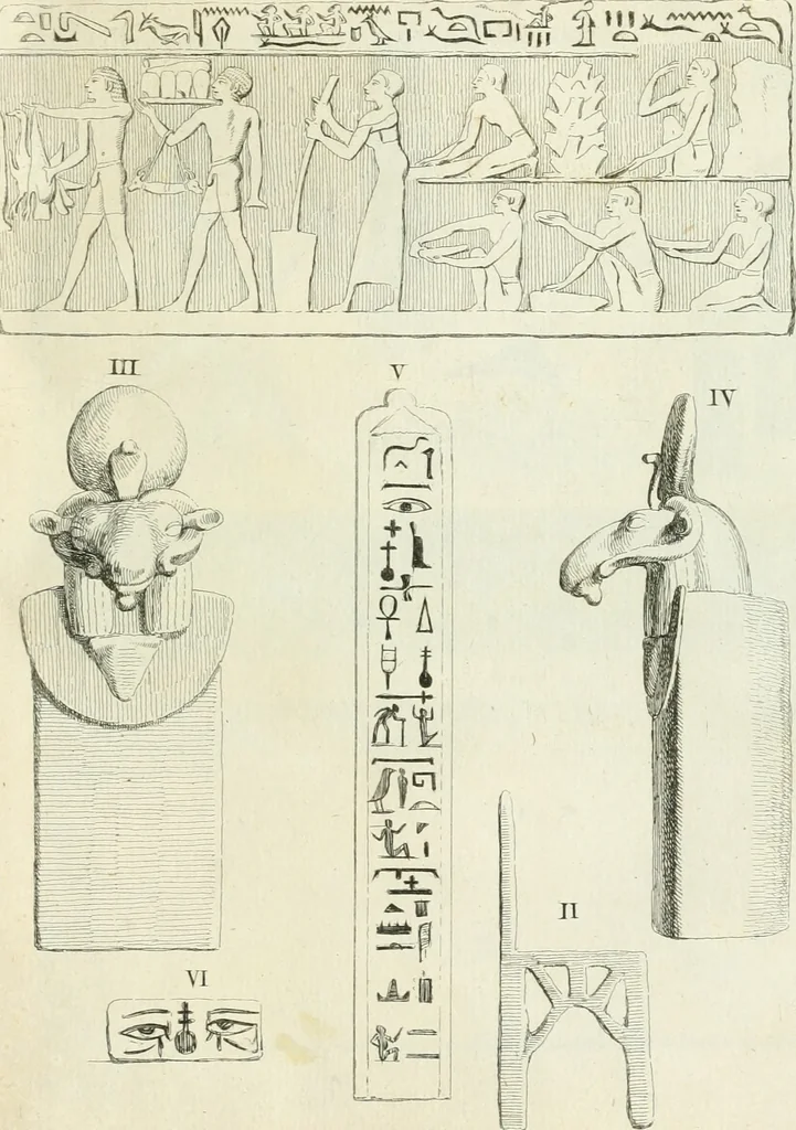 An illustration from Recueil d'antiquités egyptiennes, etrusques, grecques et romaines, 1756, leaf 374
