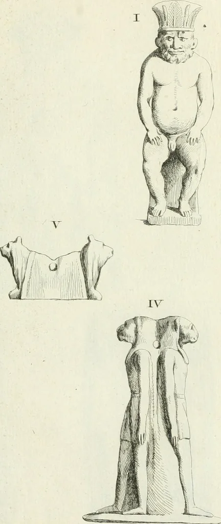 An illustration from Recueil d'antiquités egyptiennes, etrusques, grecques et romaines, 1756, leaf 382