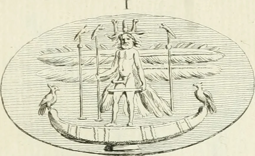 An illustration from Recueil d'antiquités egyptiennes, etrusques, grecques et romaines, 1756, leaf 388