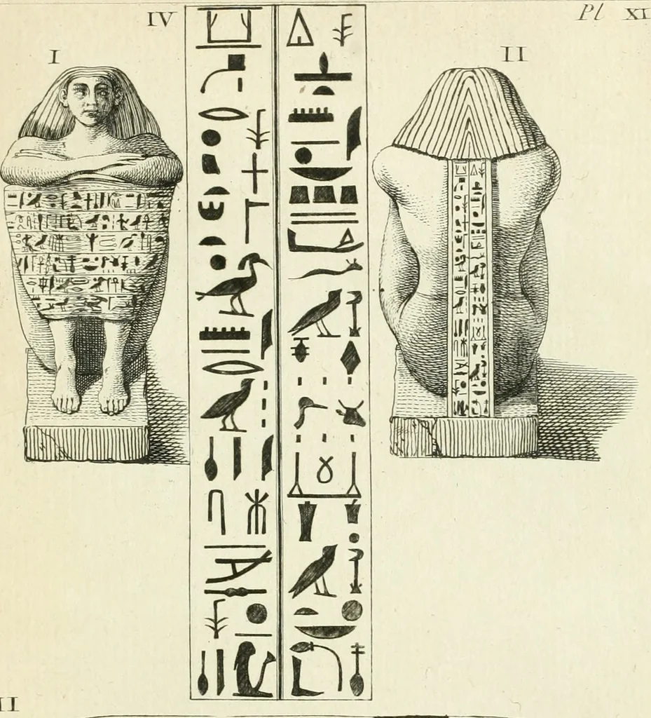 An illustration from Recueil d'antiquités egyptiennes, etrusques, grecques et romaines, 1756, leaf 394