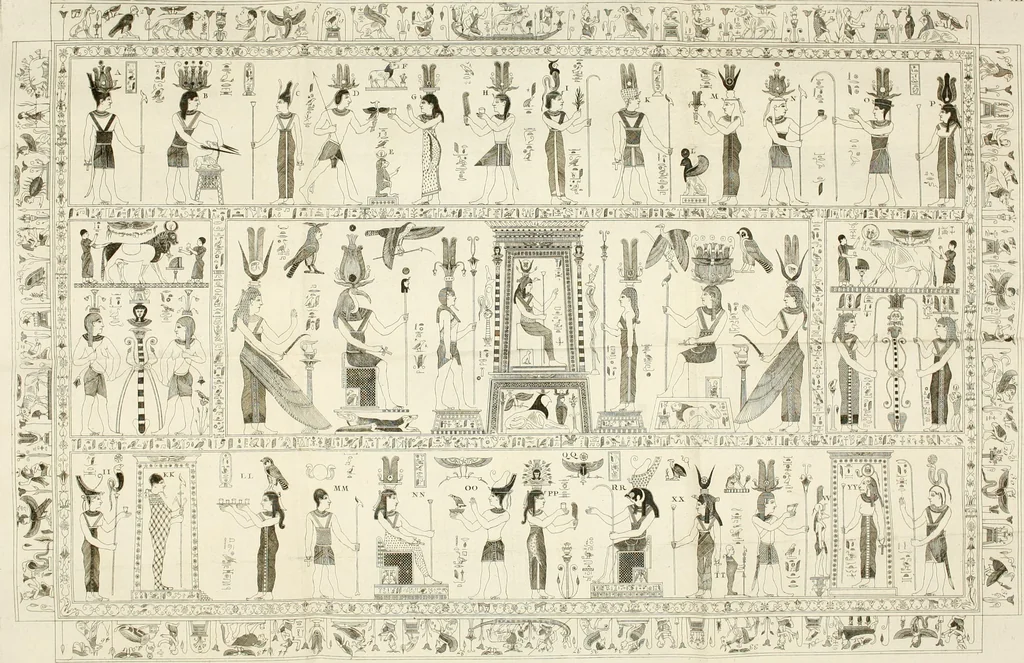 An illustration from Recueil d'antiquités egyptiennes, etrusques, grecques et romaines, 1756, leaf 397