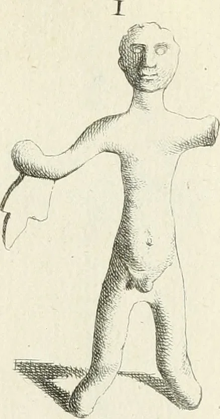 An illustration from Recueil d'antiquités egyptiennes, etrusques, grecques et romaines, 1756, leaf 398