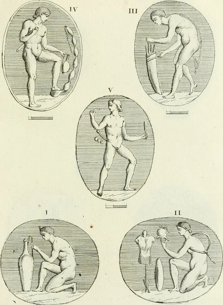 An illustration from Recueil d'antiquités egyptiennes, etrusques, grecques et romaines, 1756, leaf 410