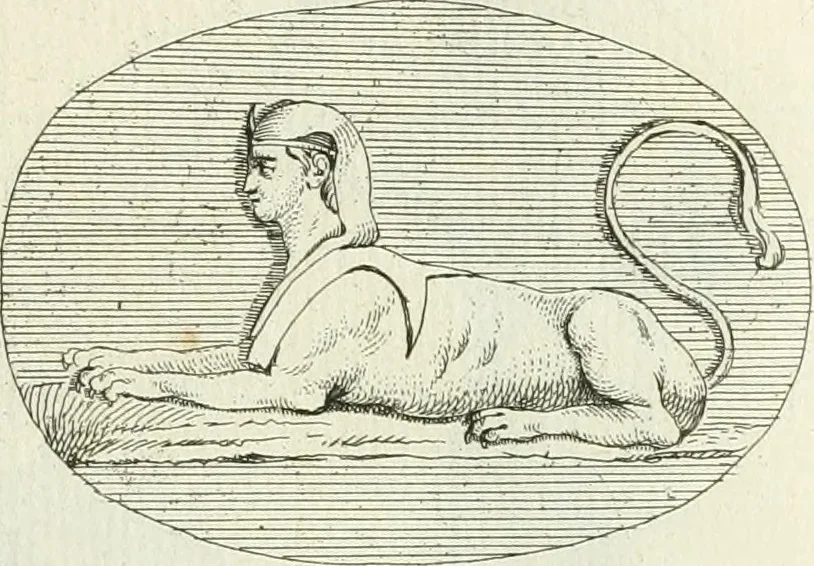 An illustration from Recueil d'antiquités egyptiennes, etrusques, grecques et romaines, 1756, leaf 414