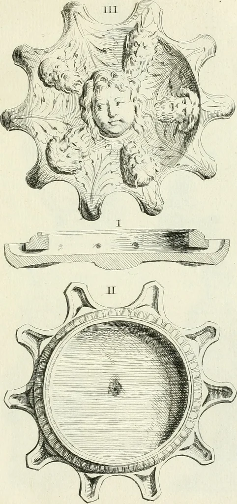 An illustration from Recueil d'antiquités egyptiennes, etrusques, grecques et romaines, 1756, leaf 422