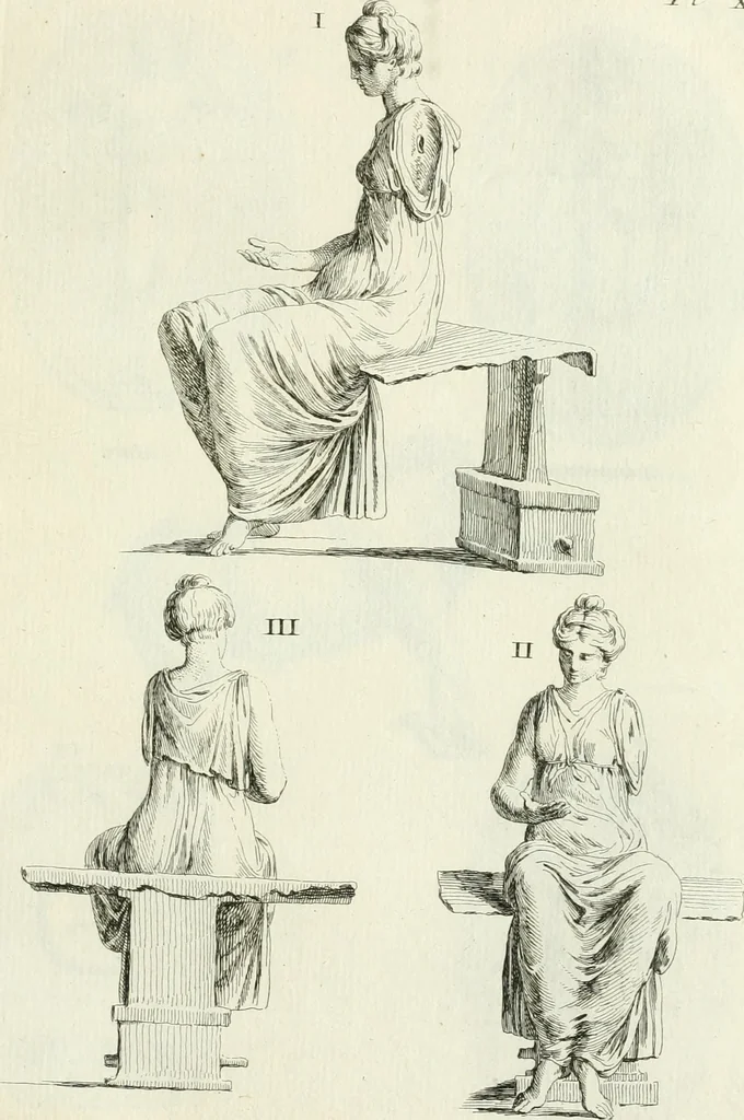 An illustration from Recueil d'antiquités egyptiennes, etrusques, grecques et romaines, 1756, leaf 424