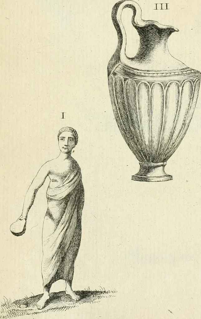 An illustration from Recueil d'antiquités egyptiennes, etrusques, grecques et romaines, 1756, leaf 432