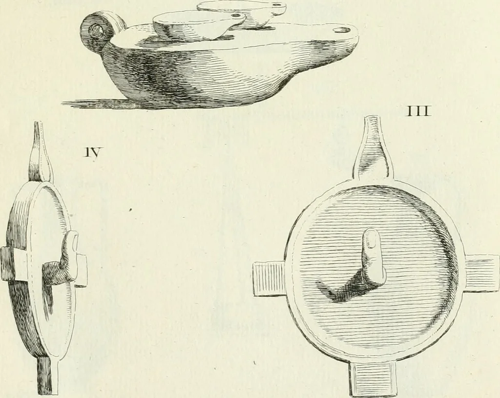 An illustration from Recueil d'antiquités egyptiennes, etrusques, grecques et romaines, 1756, leaf 438