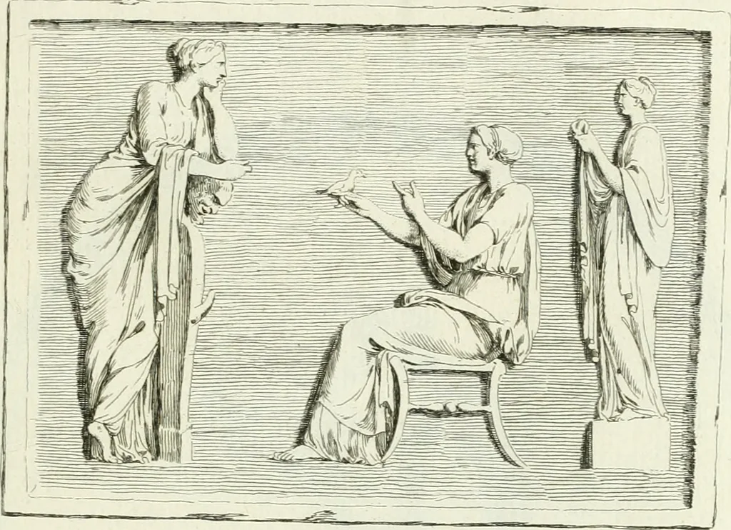 An illustration from Recueil d'antiquités egyptiennes, etrusques, grecques et romaines, 1756, leaf 448