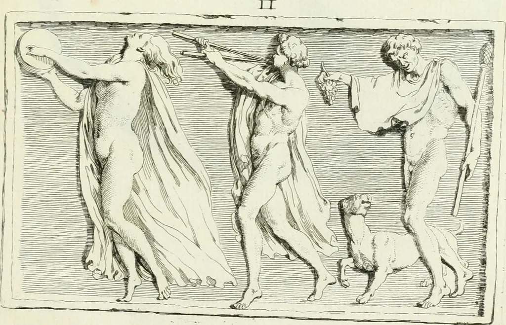 An illustration from Recueil d'antiquités egyptiennes, etrusques, grecques et romaines, 1756, leaf 448
