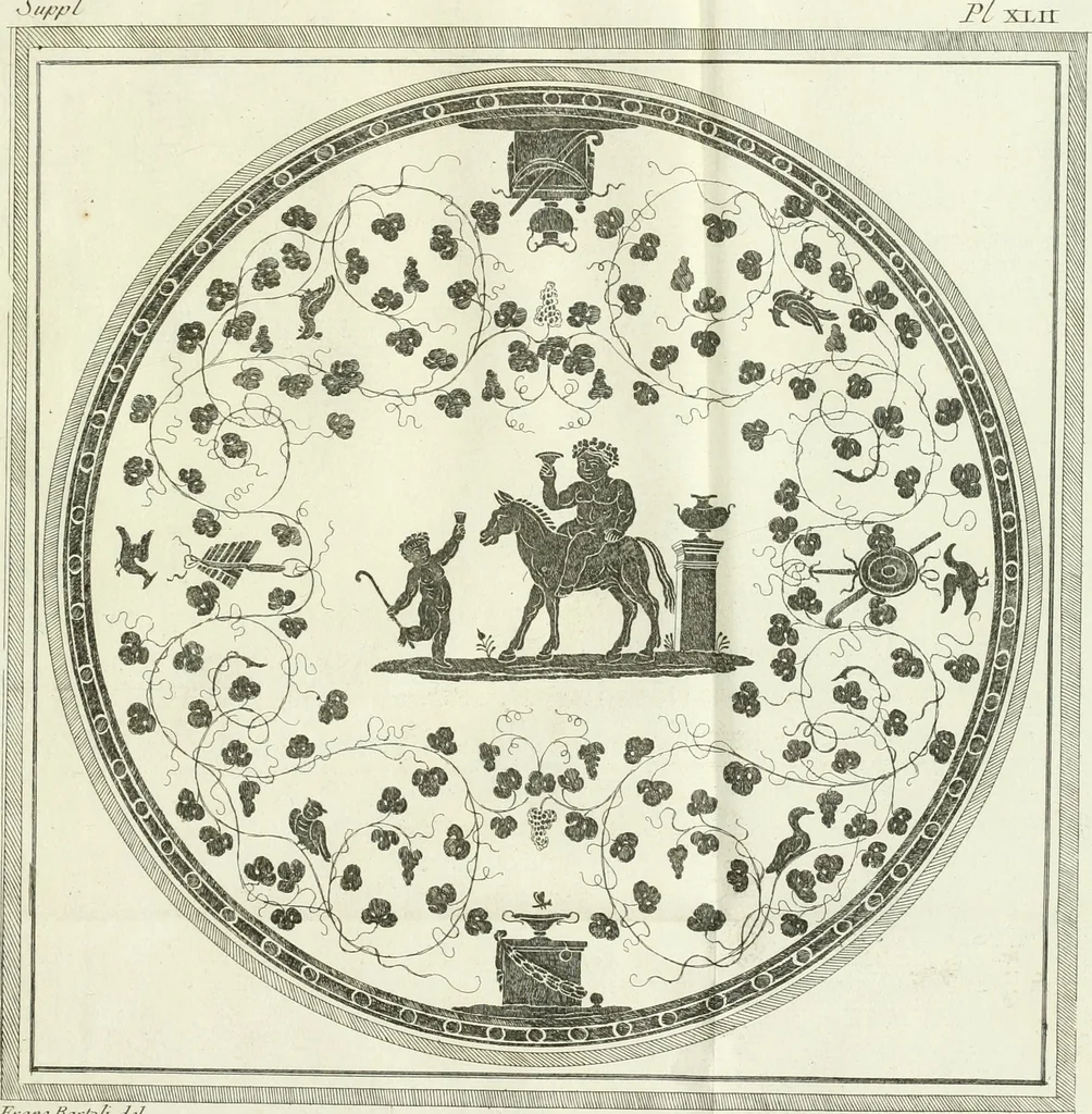 An illustration from Recueil d'antiquités egyptiennes, etrusques, grecques et romaines, 1756, leaf 456