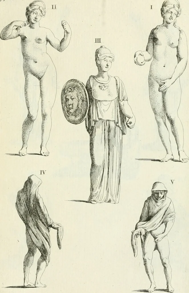 An illustration from Recueil d'antiquités egyptiennes, etrusques, grecques et romaines, 1756, leaf 462