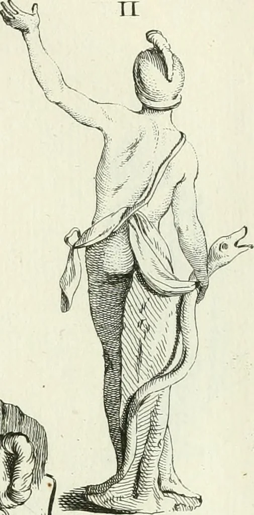 An illustration from Recueil d'antiquités egyptiennes, etrusques, grecques et romaines, 1756, leaf 464